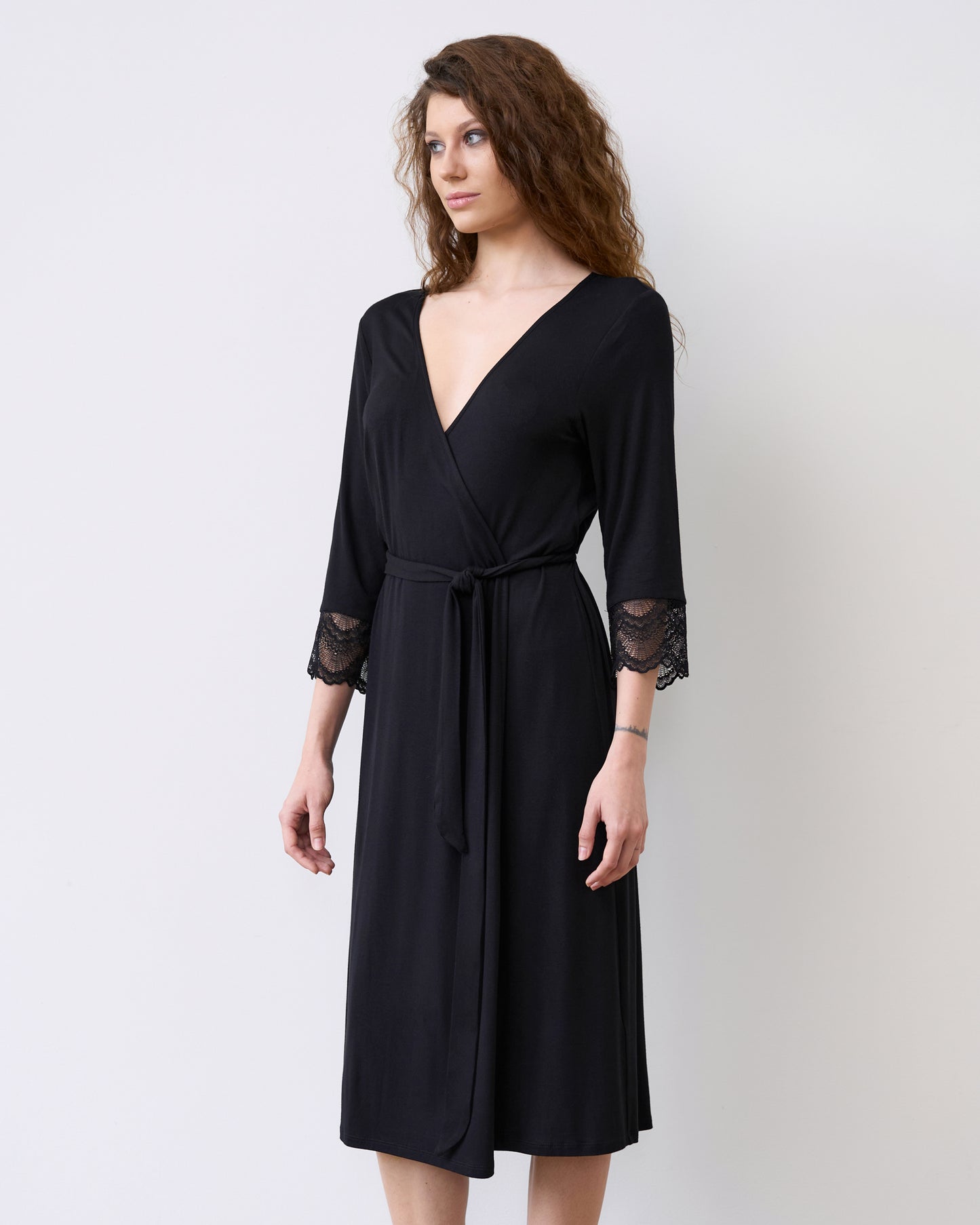 Women's bamboo Robe 02105