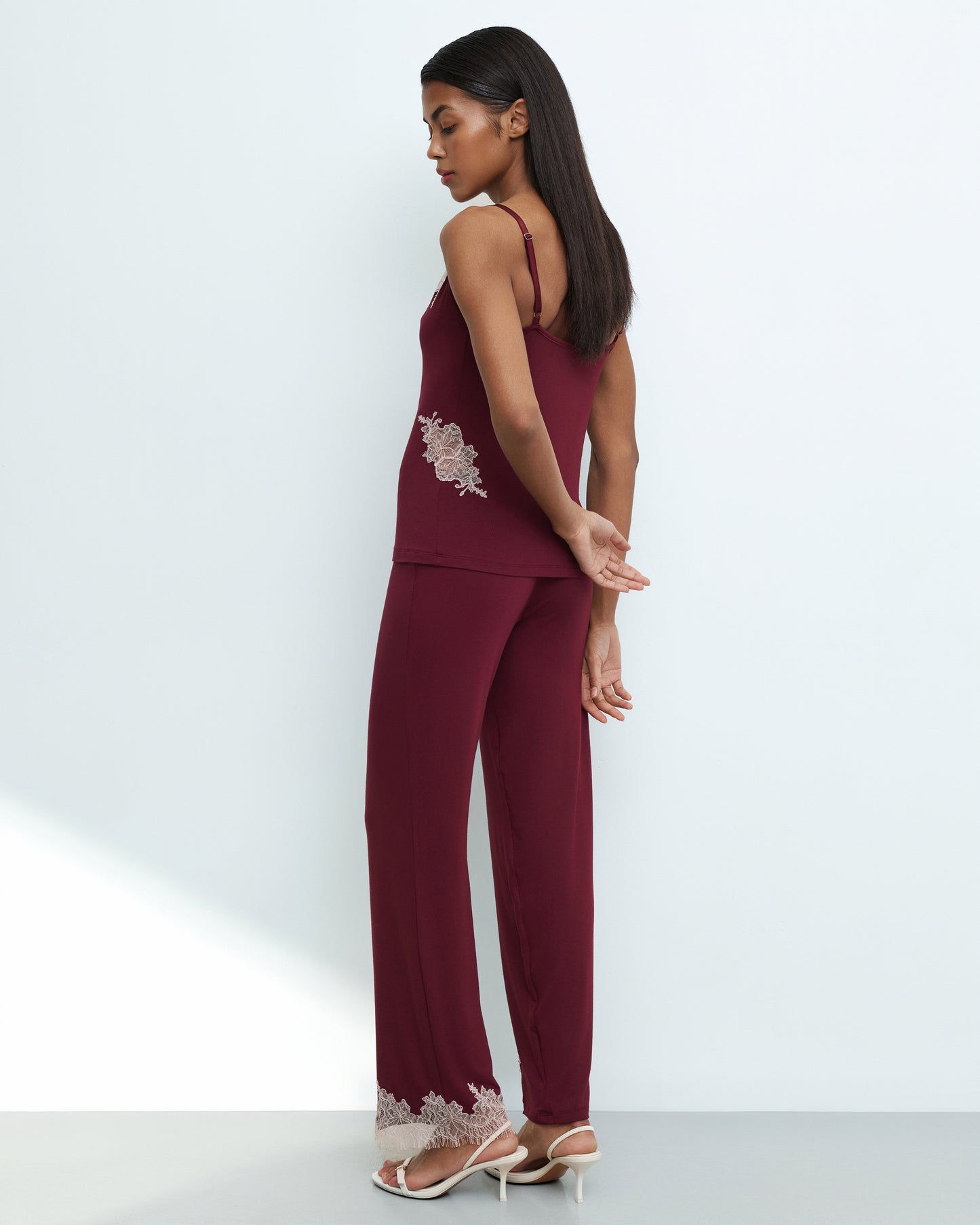 Women's bamboo pajama set 03163/1