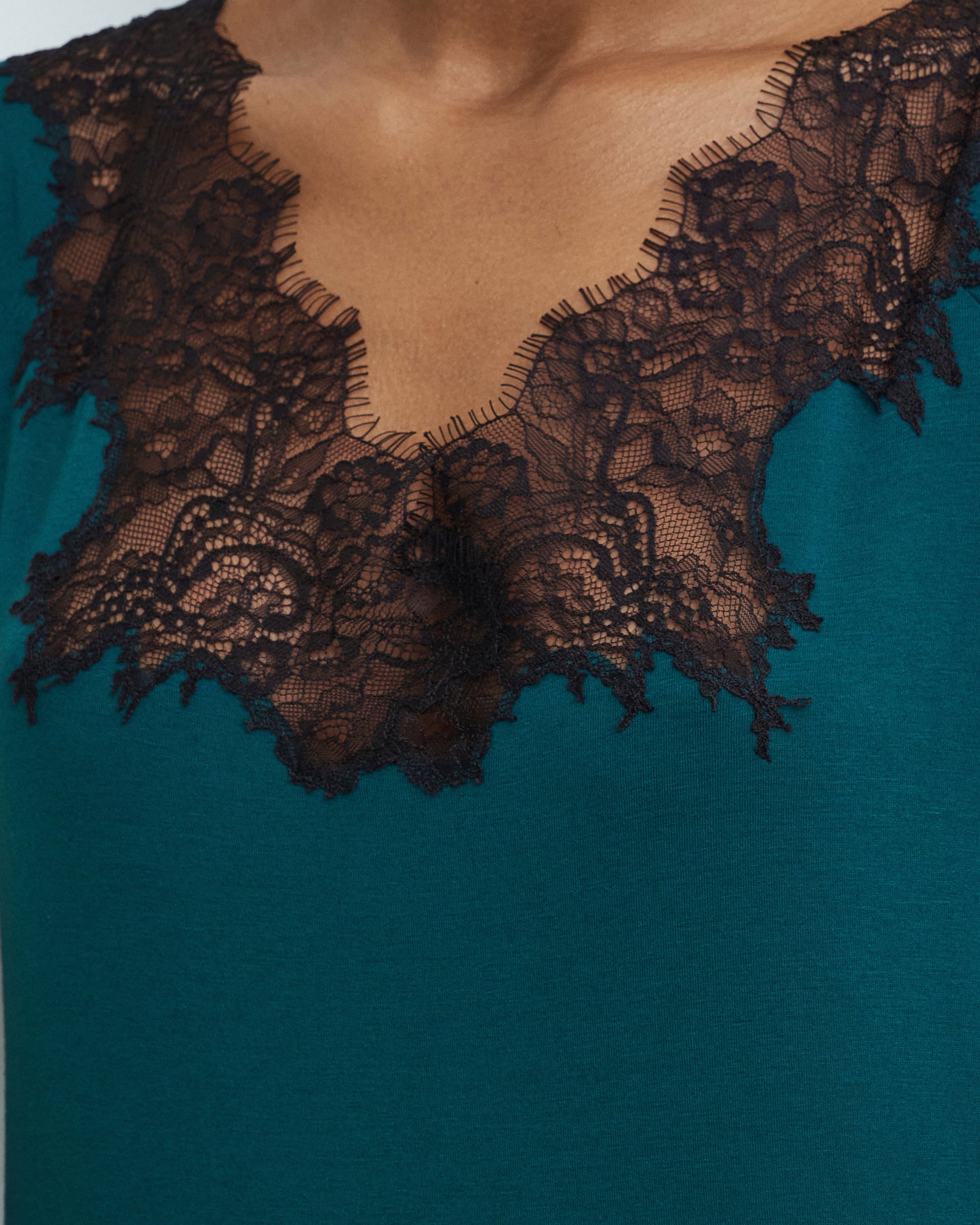 Womens bamboo chemise 03320