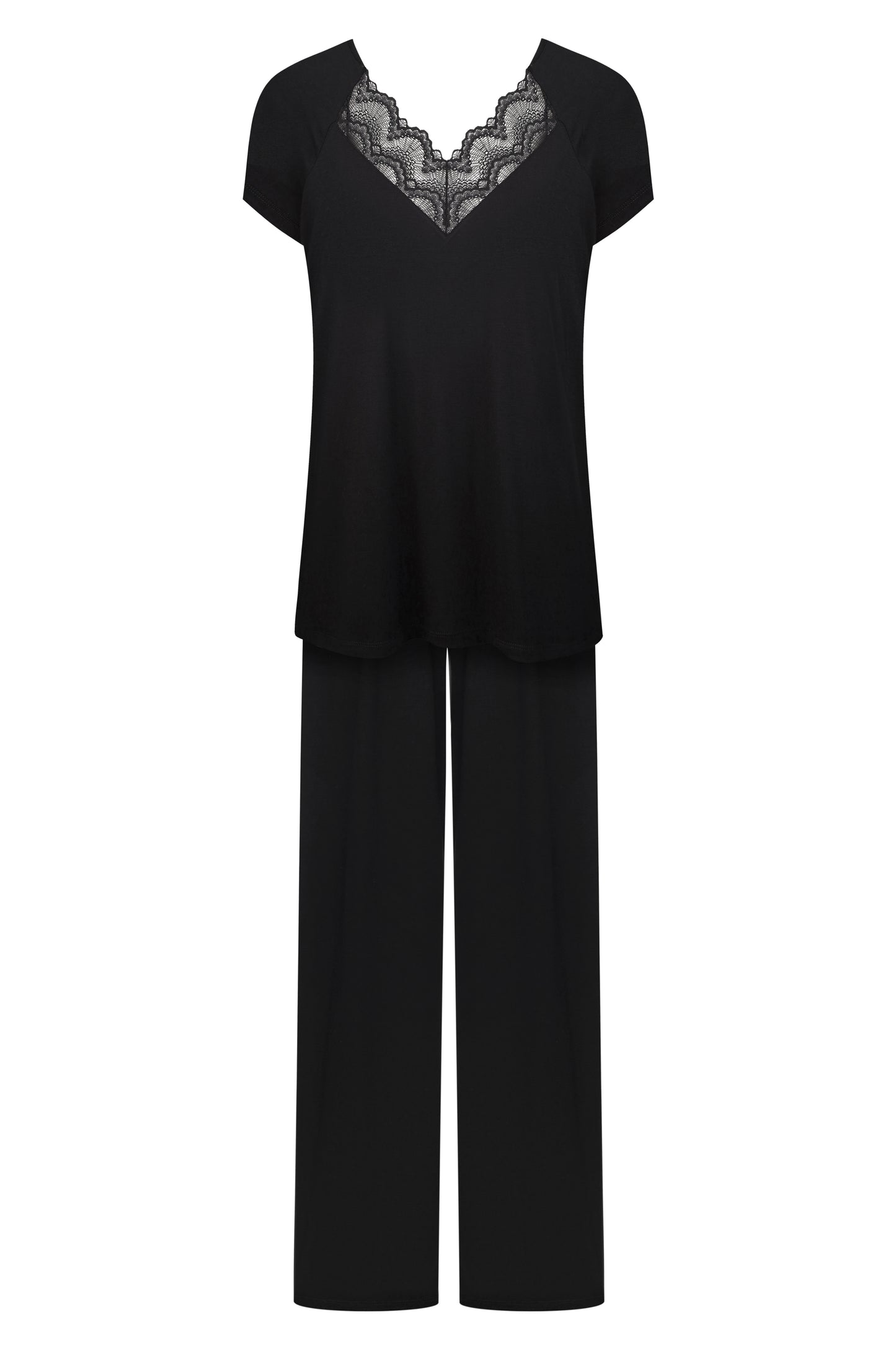 Womens bamboo T-shirt pajama 02101