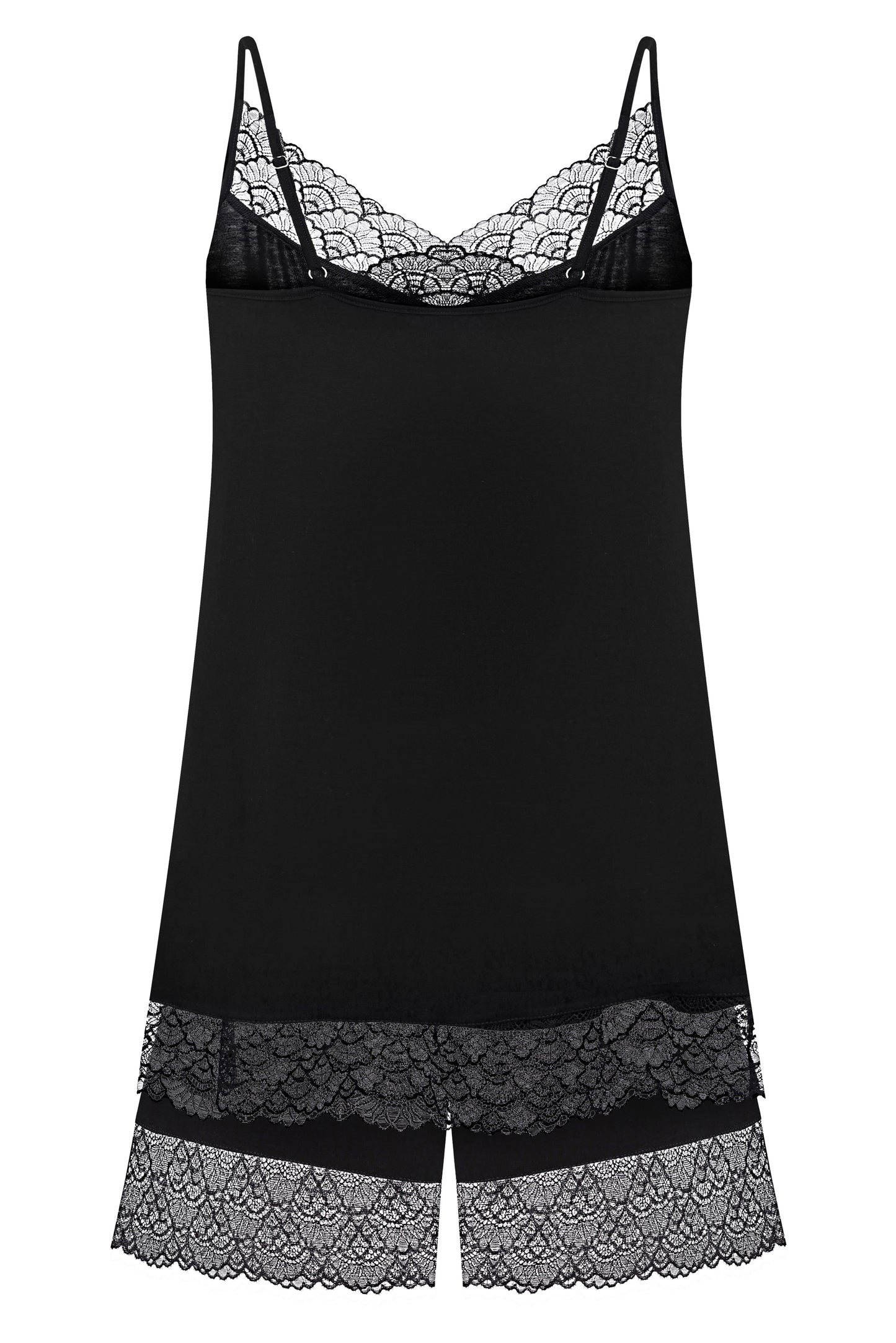 Womens bamboo cami short set 02102