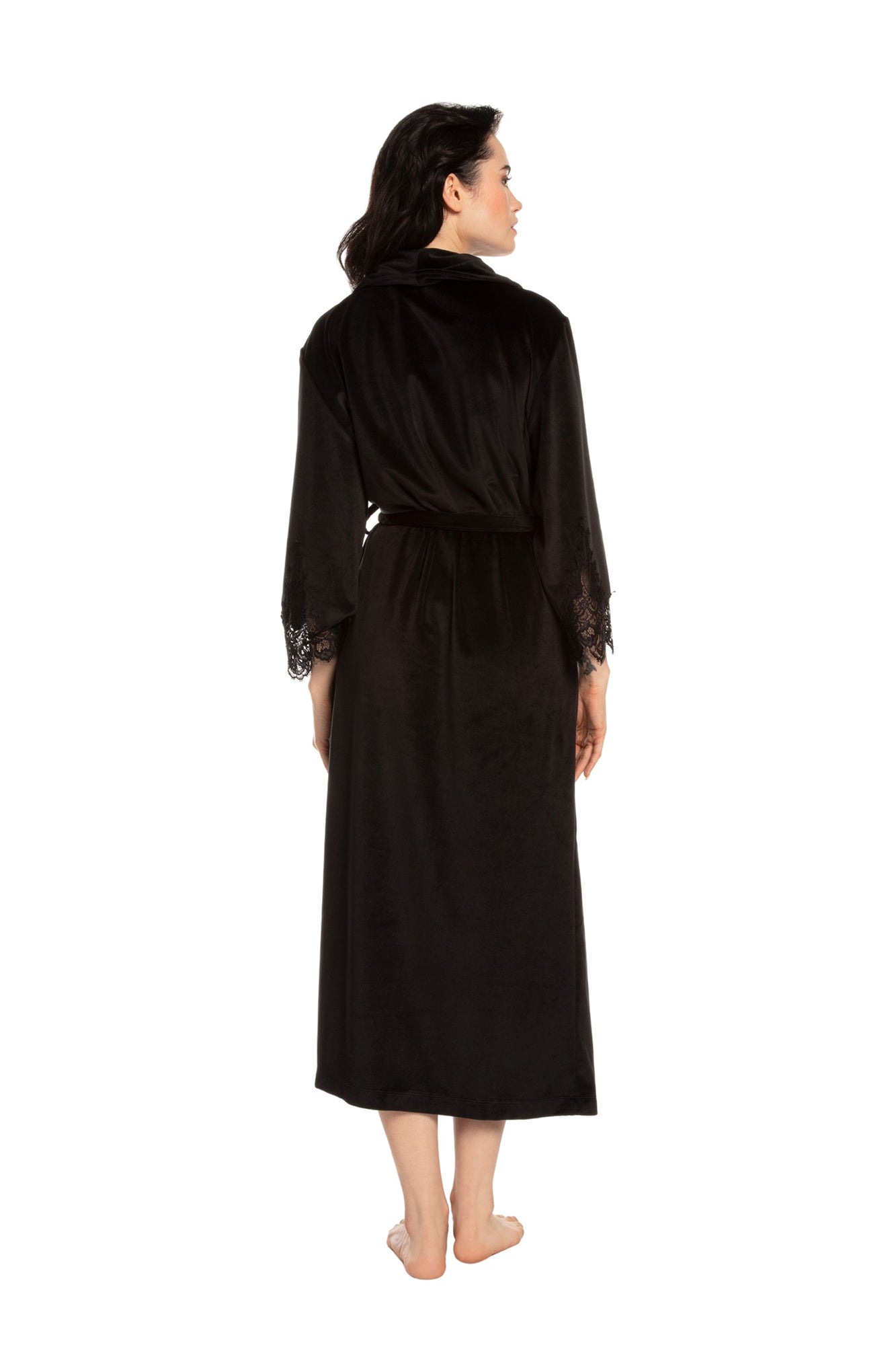 Women's velour Robe 03205