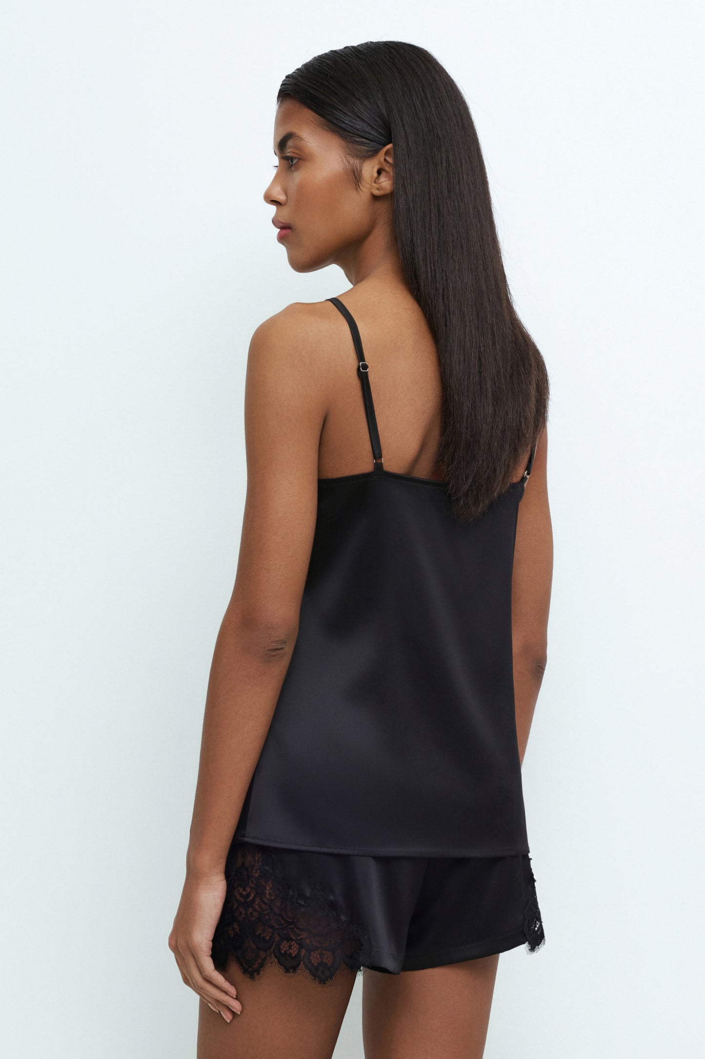 Women's silk cami short set 04103SL
