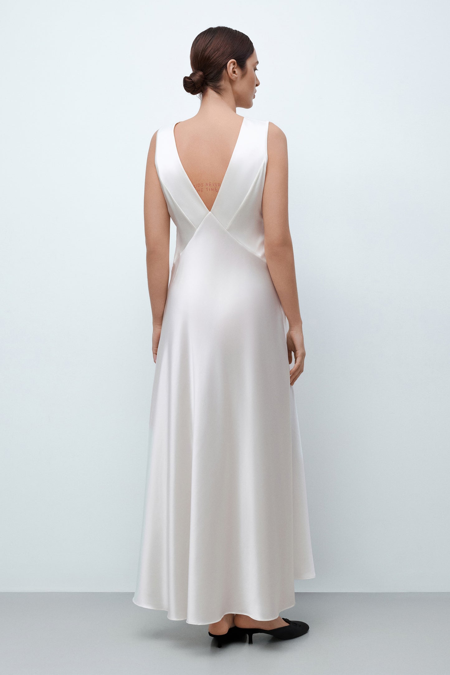 Women's silk nightgown 04109SL