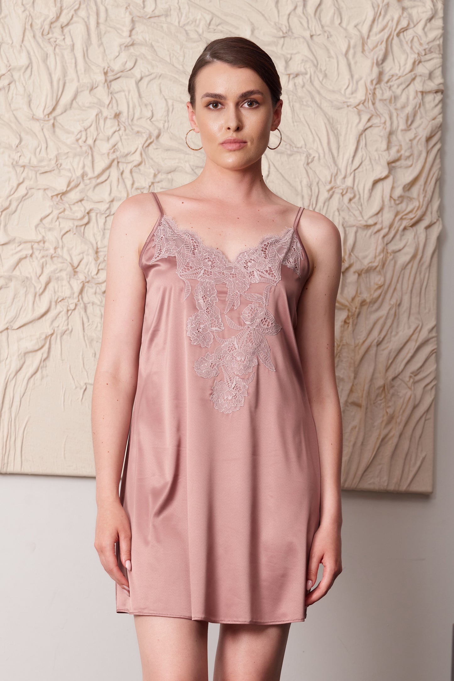 Women's satin chemise S03415
