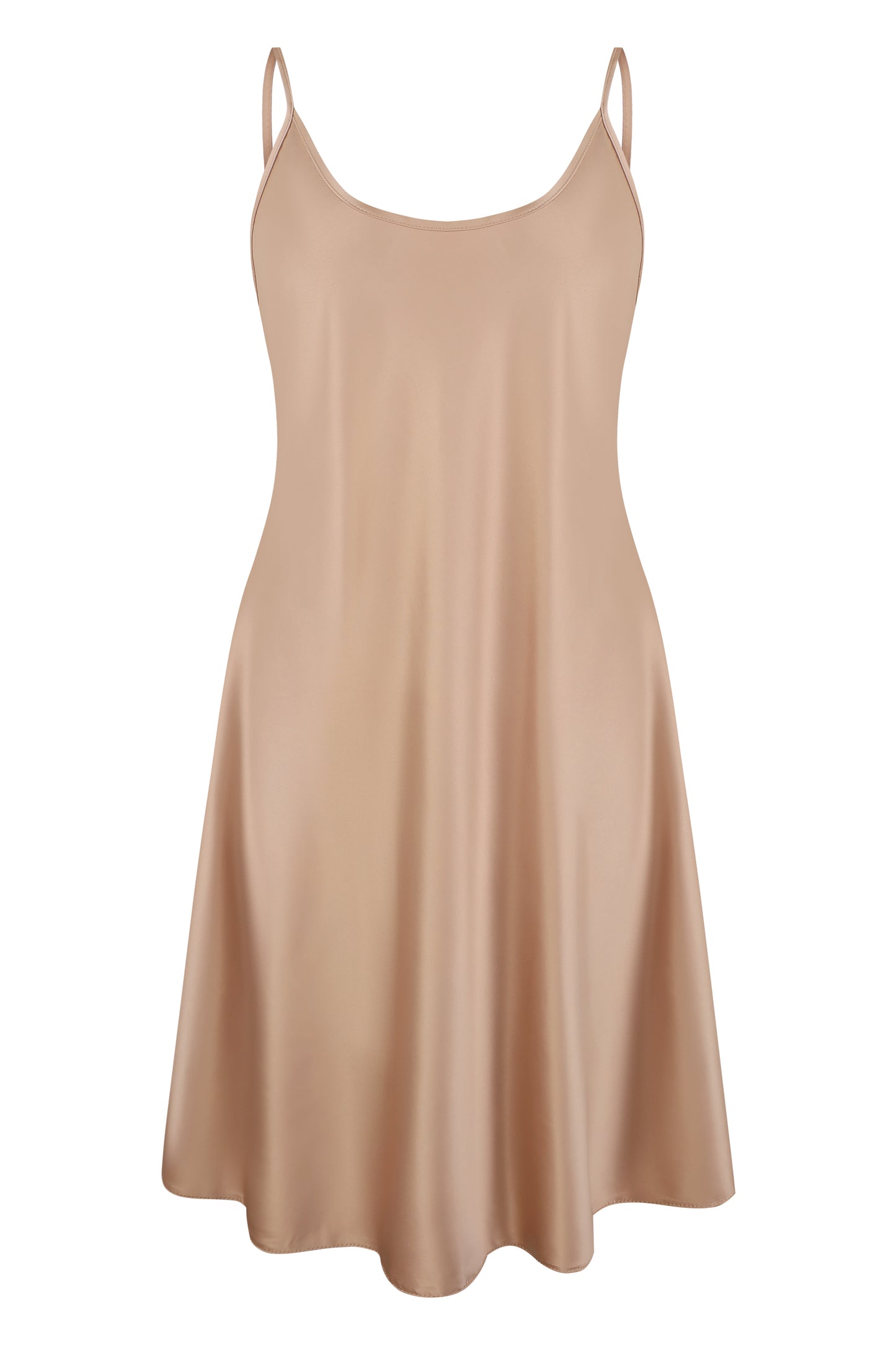 Women's satin chemise spaghetti strap S03198