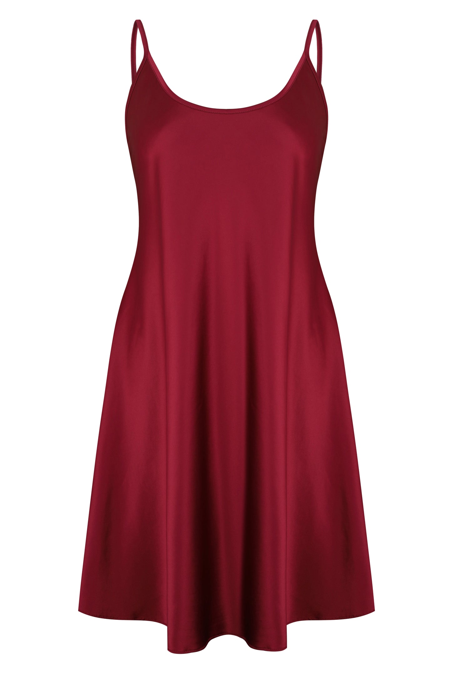 Women's satin chemise spaghetti strap S03198