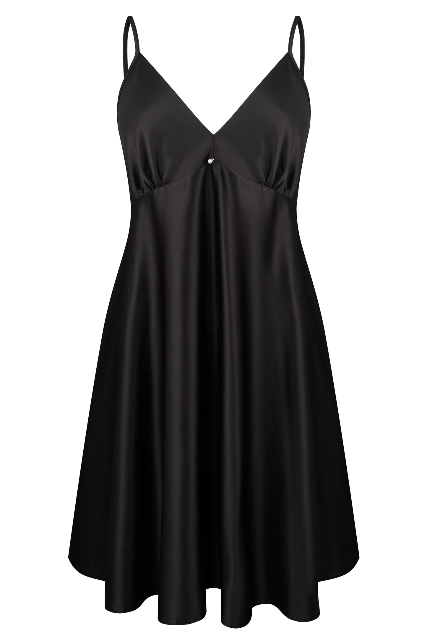 Women's silk satin chemise babydoll S03199