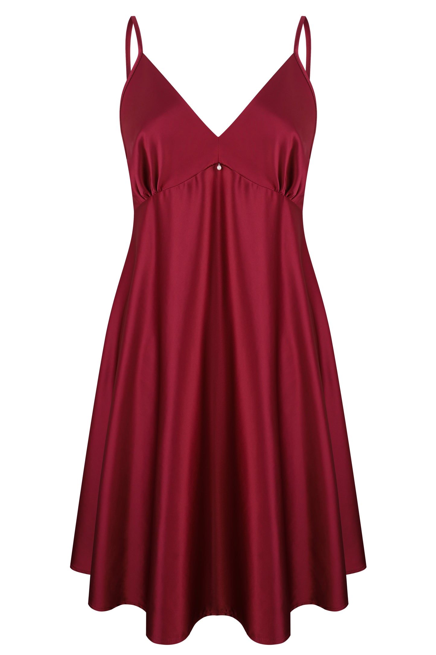 Women's silk satin chemise babydoll S03199