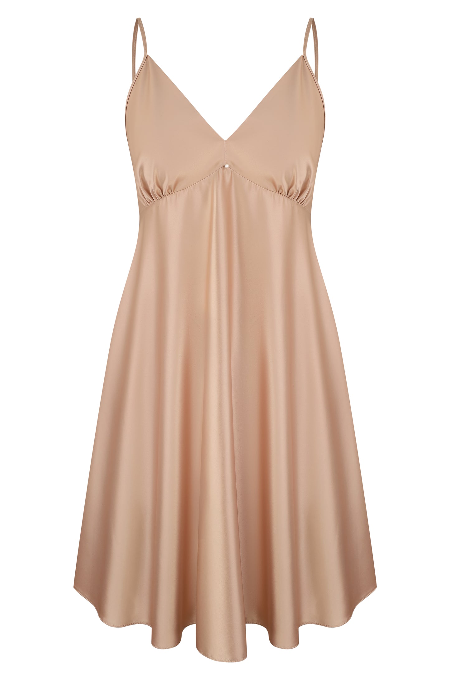 Women's silk satin chemise babydoll S03199