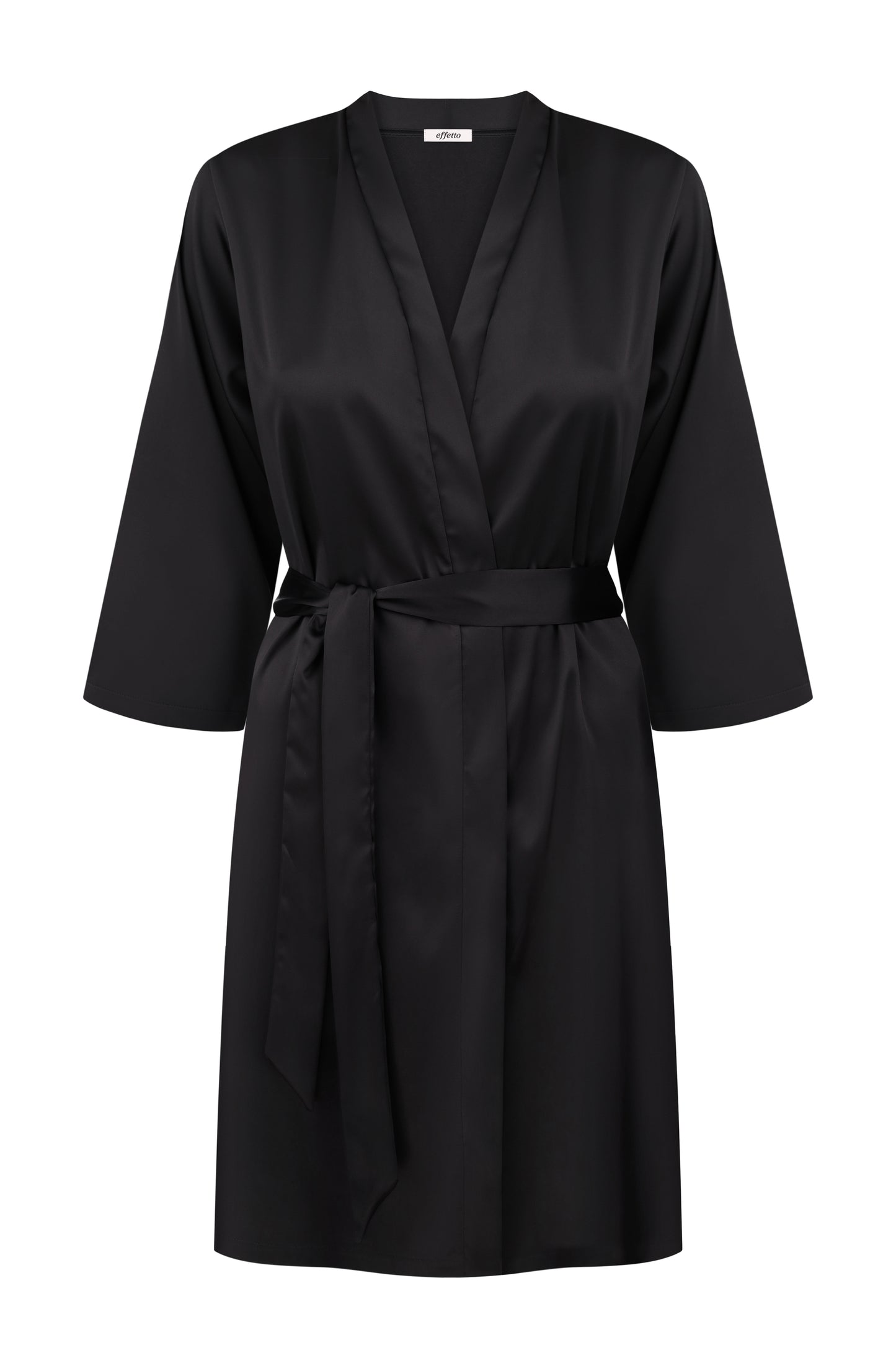 Womens silk satin robe S03200