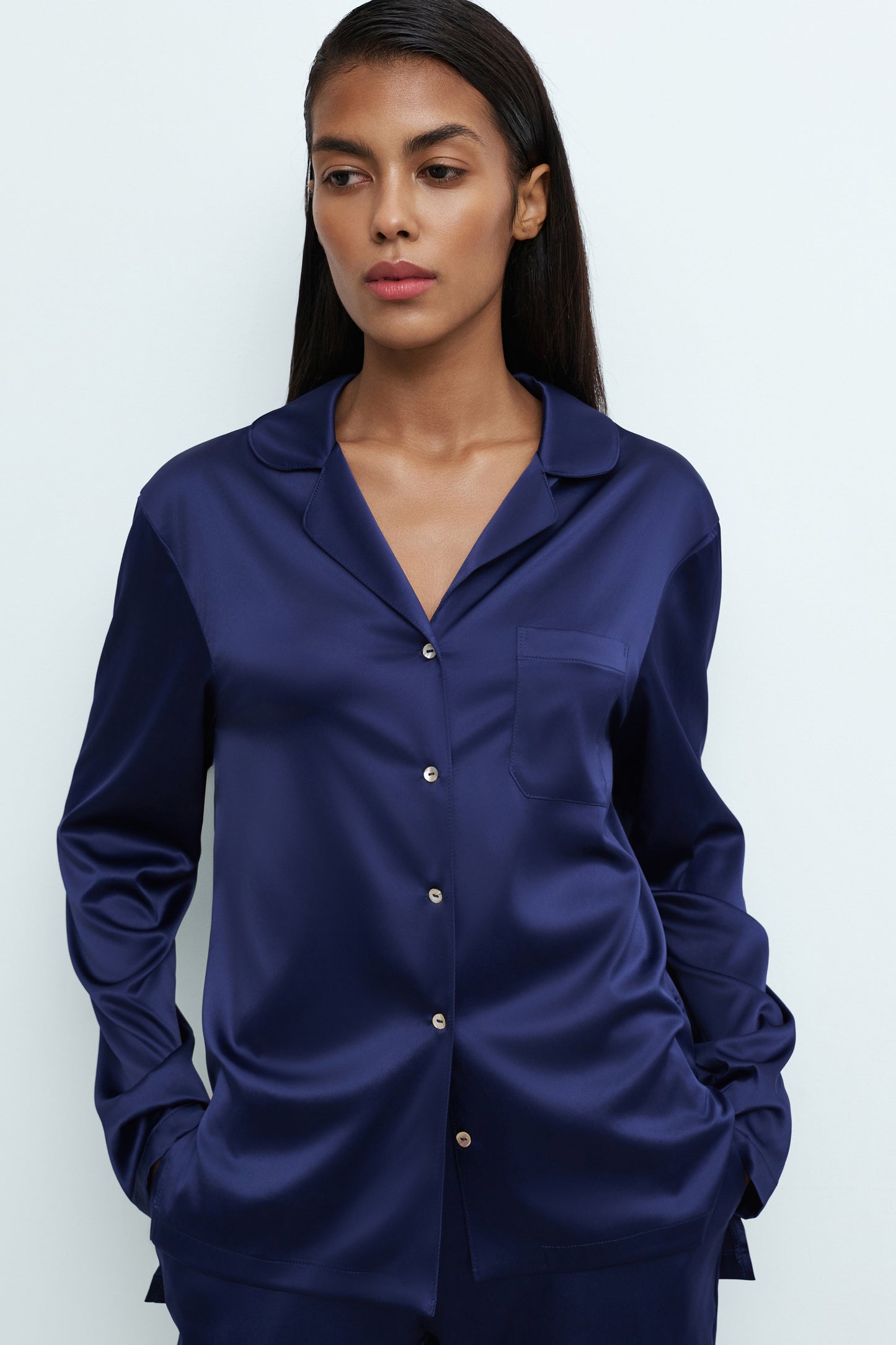 Women's satin pajama set S03401