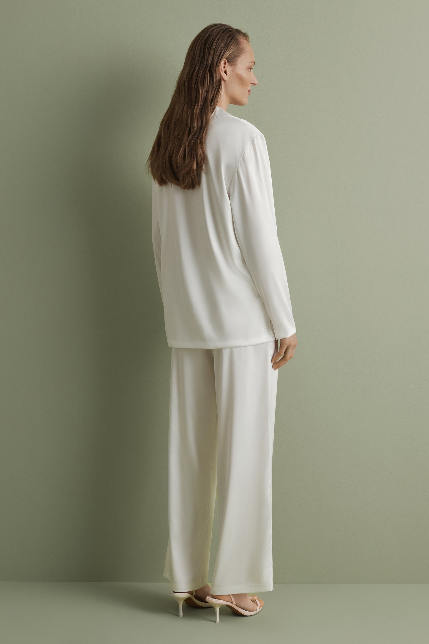 Women's satin pajama set S03401