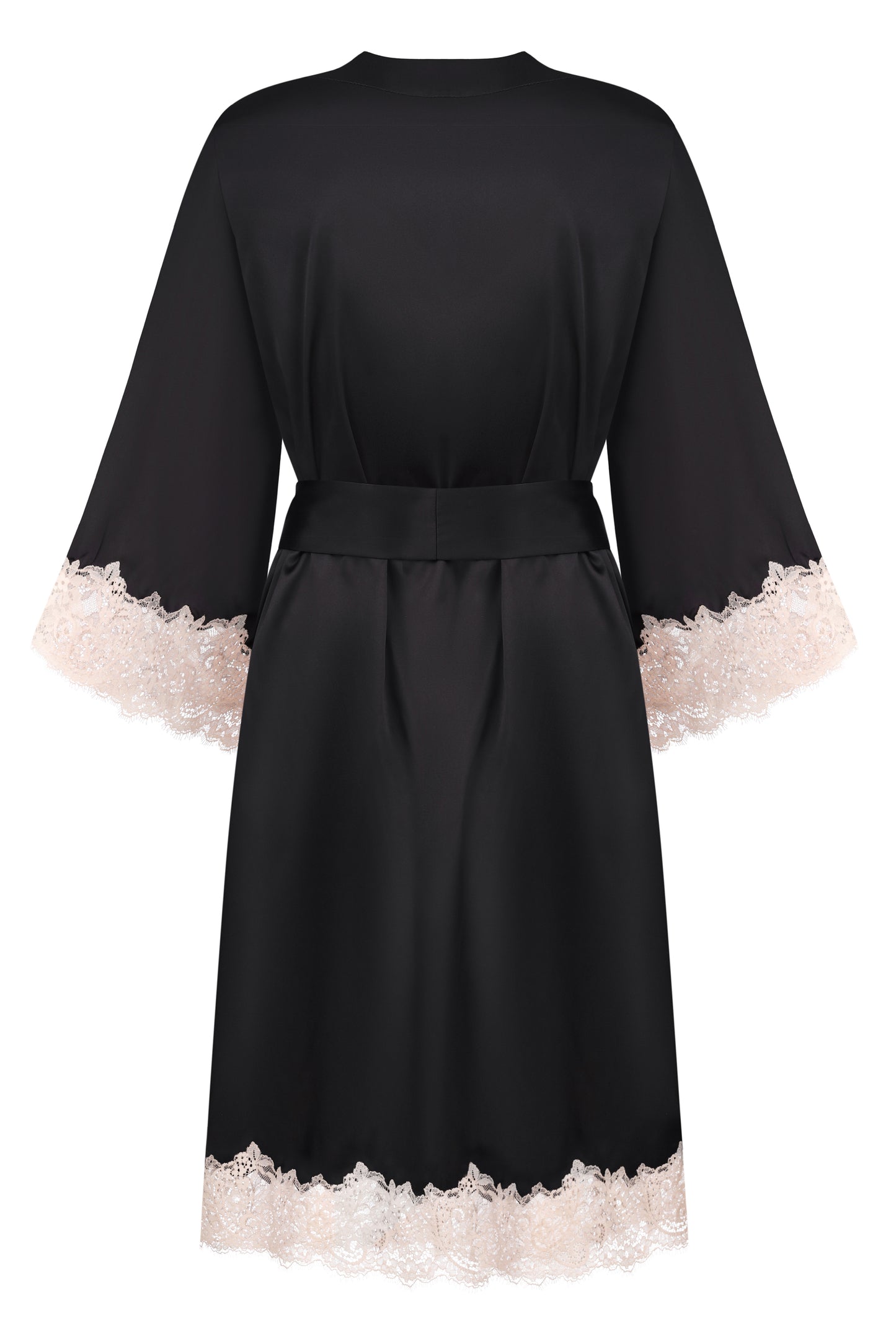 Women's satin robe S03414