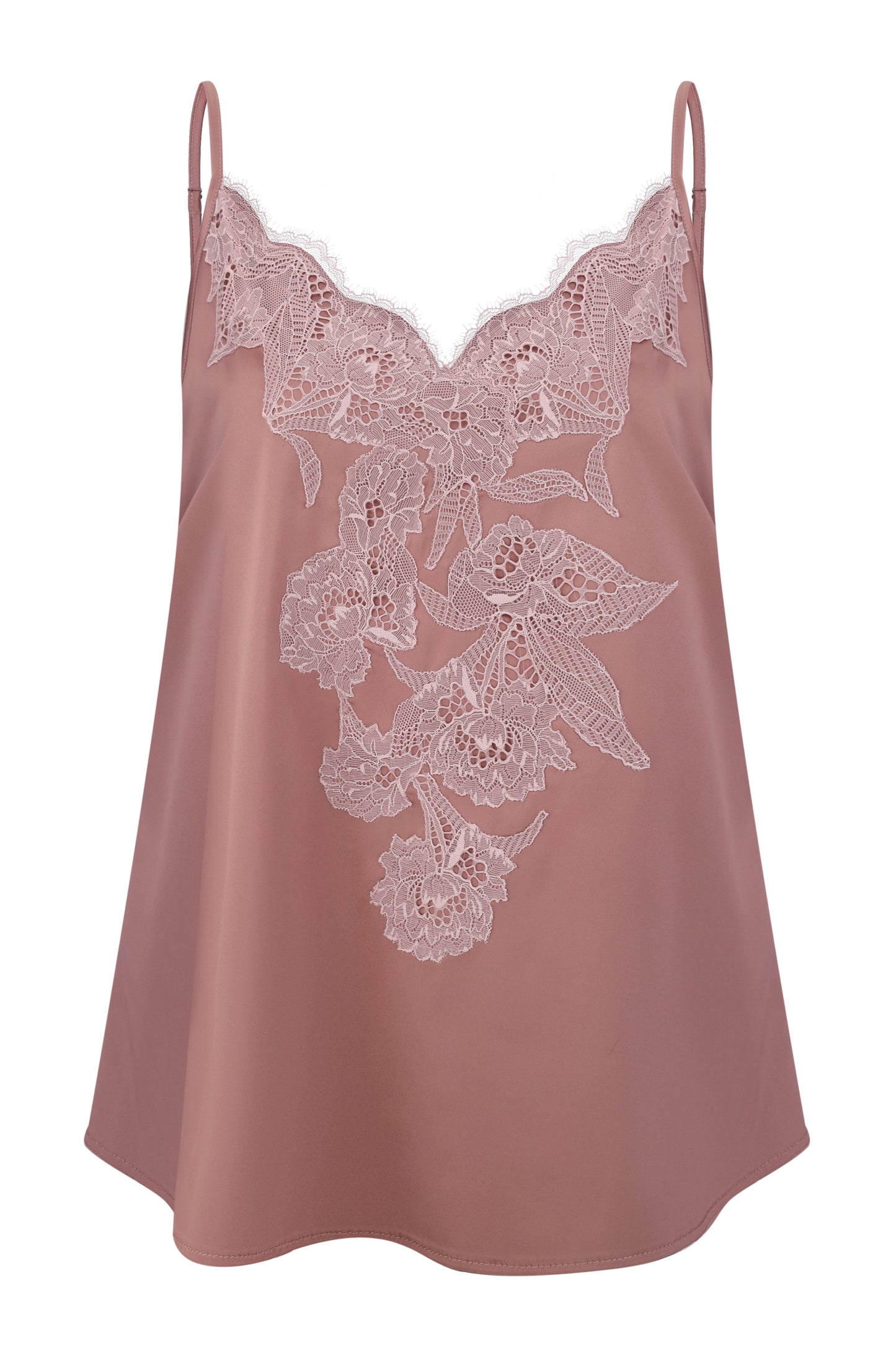 Women's silk satin cami short set S03416