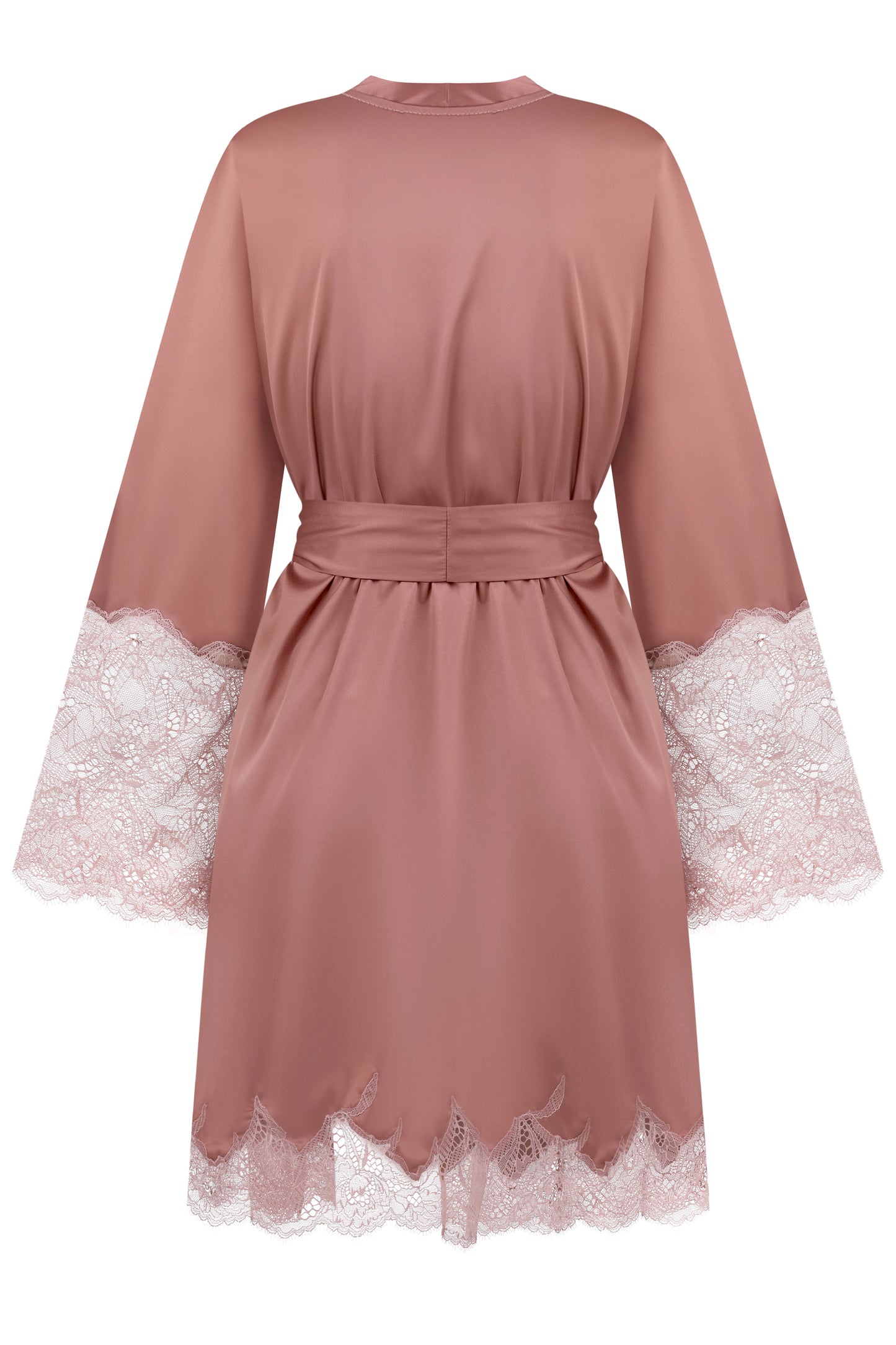 Women's satin robe S03417