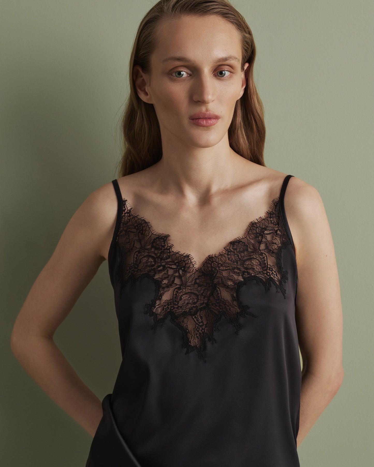 Women's satin camisole pajama S03419