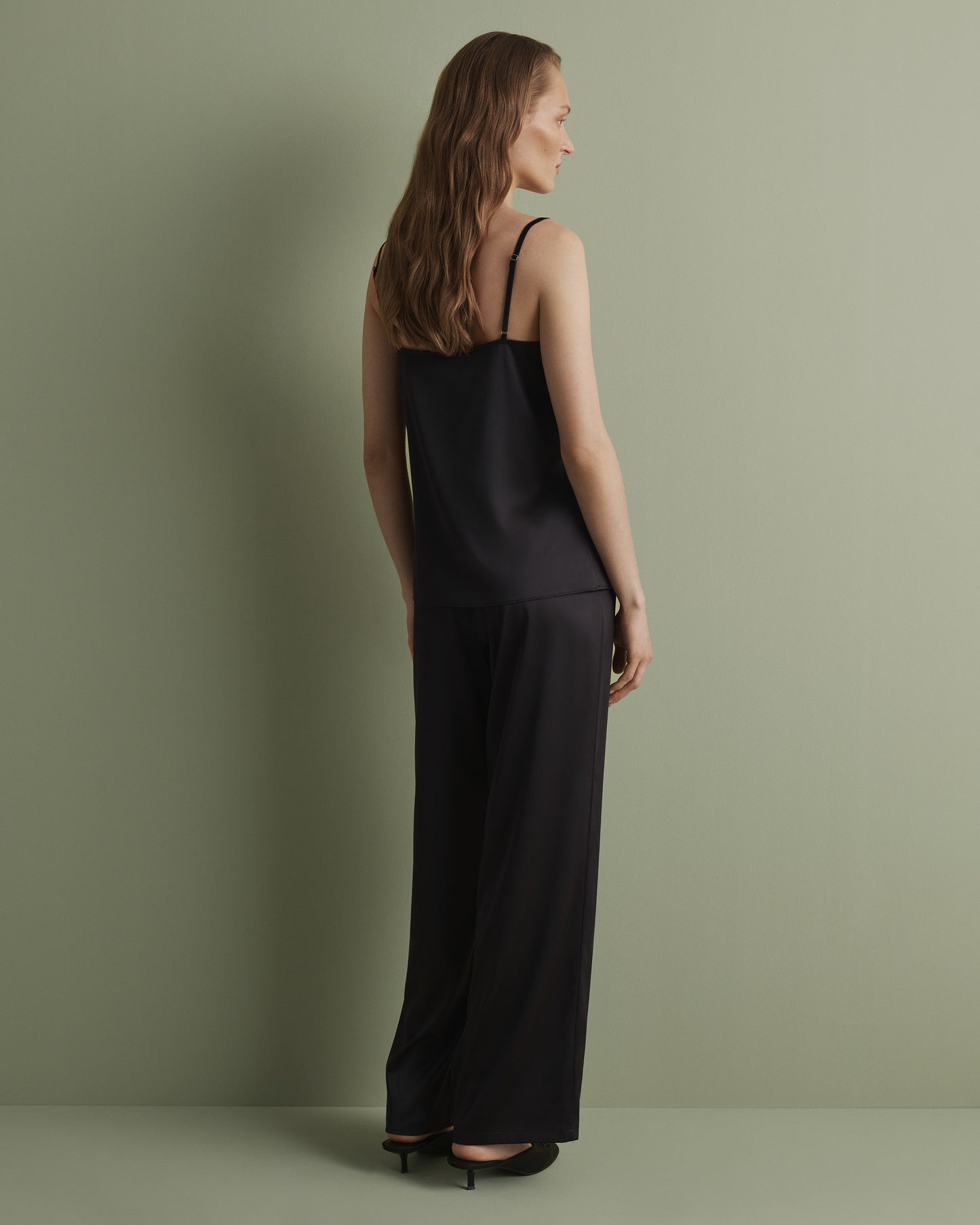 Women's satin camisole pajama S03419