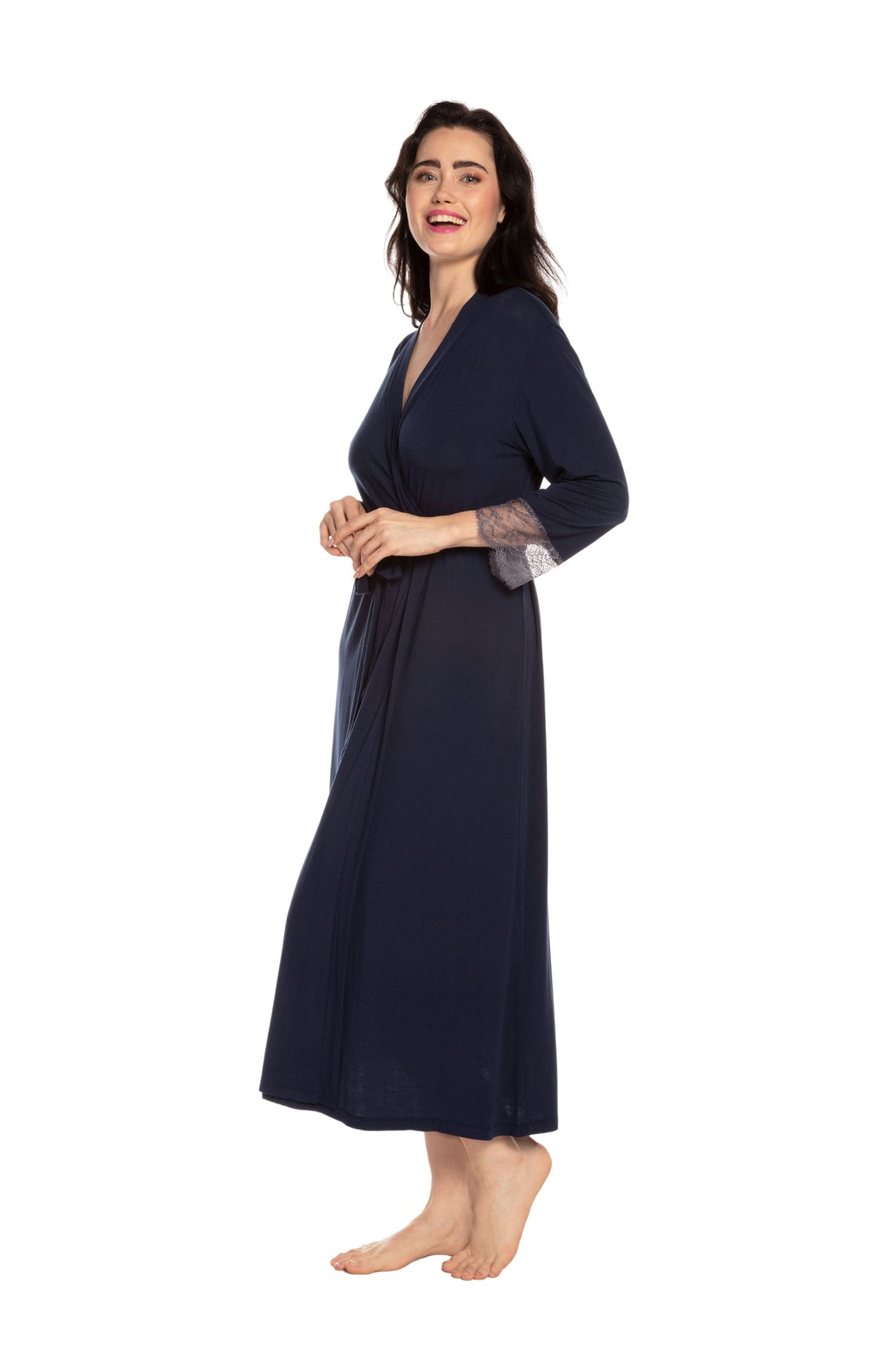 Women's bamboo Robe 03158