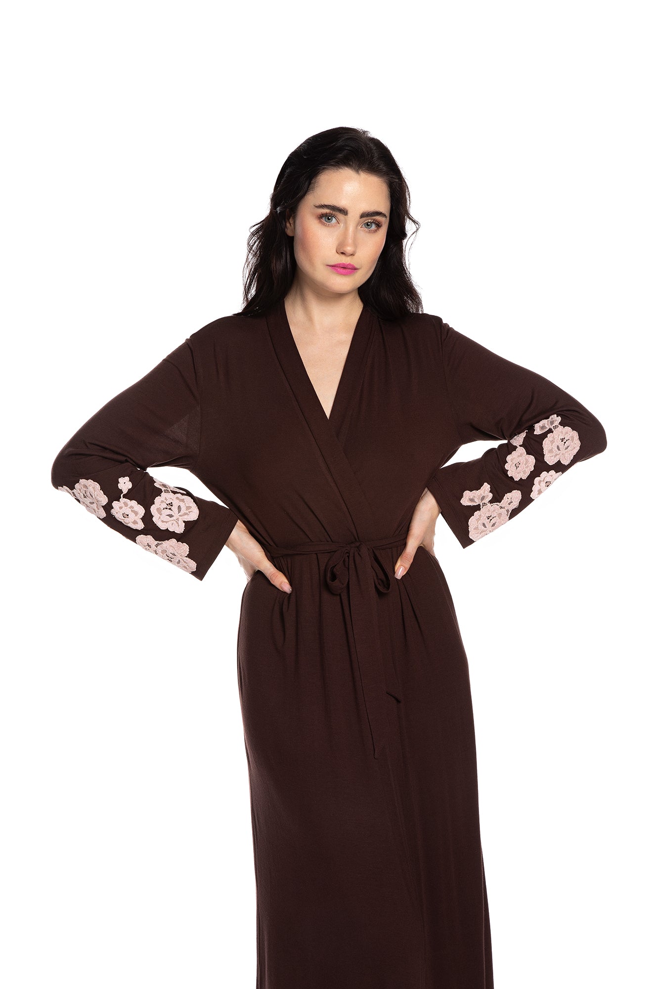 Women's bamboo Robe 03174