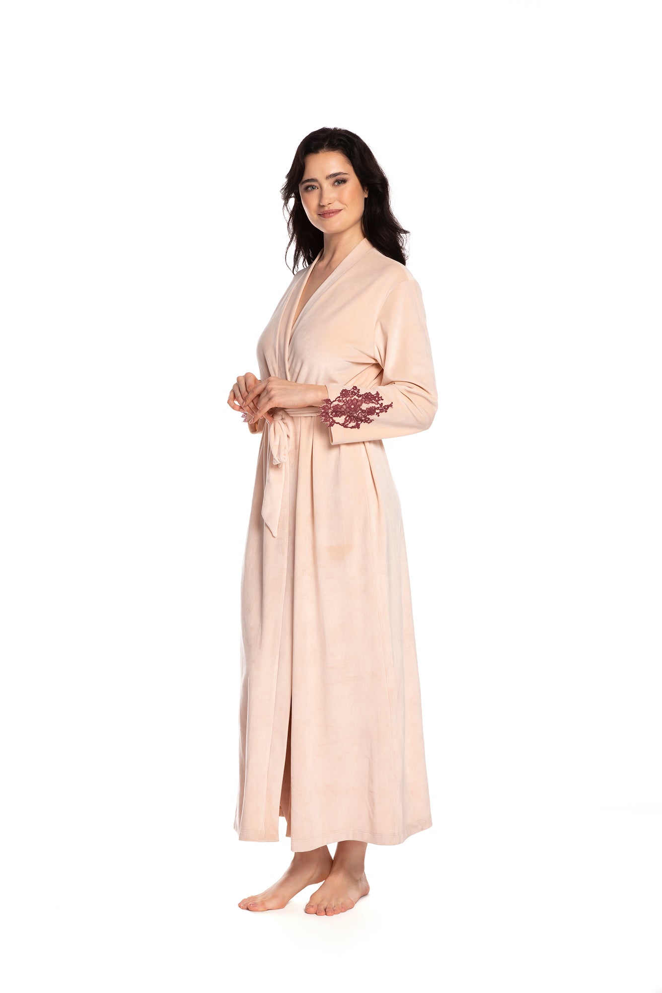 Women's velour Robe 0388