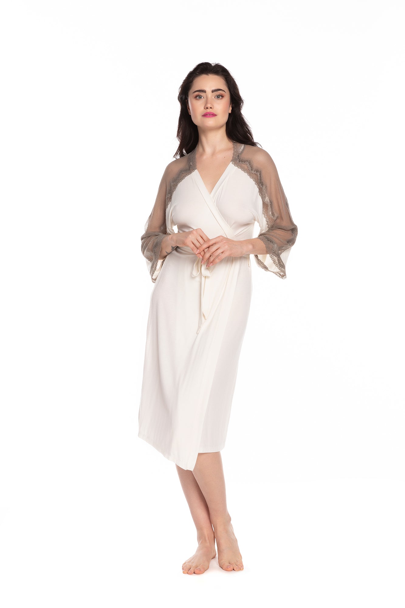 Women's bamboo Robe 10202C