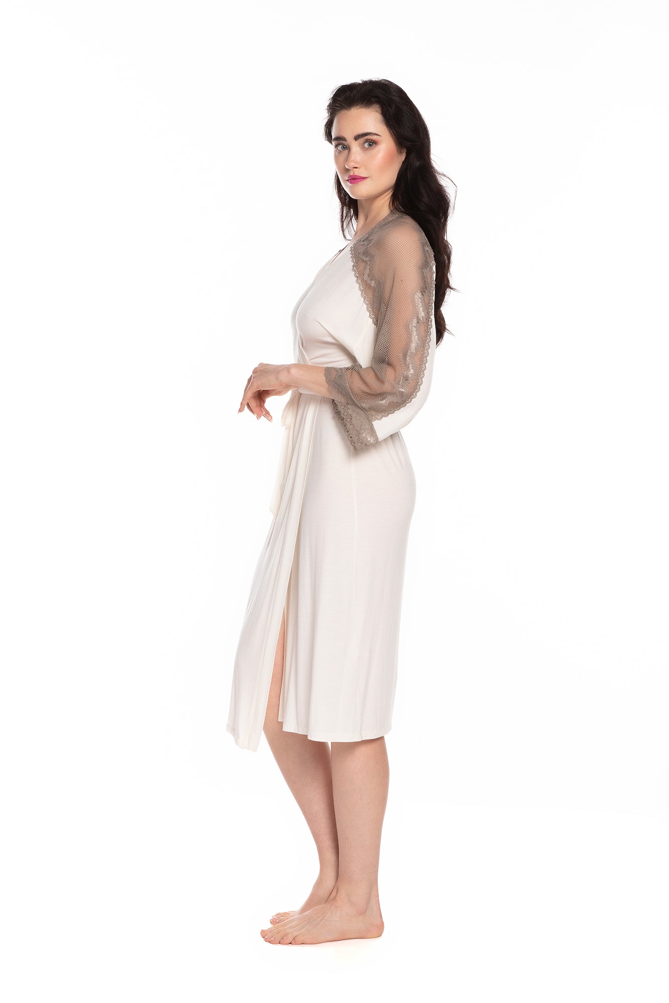 Women's bamboo Robe 10202C