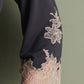 Womens bamboo 3/4 sleeve Robe 03161