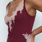 Women's bamboo cami shorts set 03163