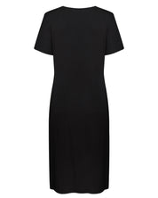 Bamboo t-shirt Nightgown 02100 black