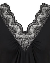 Bamboo t-shirt Nightgown 02100 black