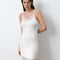 Bamboo Chemise spaghetti strap 02104 ivory