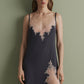Womens bamboo chemise spaghetti strap 03162