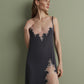 Womens bamboo chemise spaghetti strap 03162