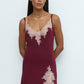 Womens bamboo chemise spaghetti strap 03162