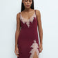 Womens bamboo chemise spaghetti strap 03162