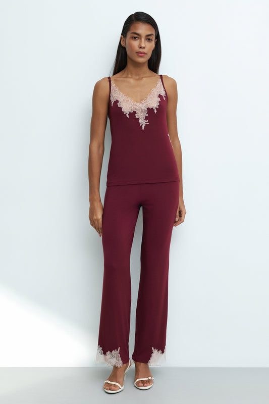 Women's bamboo pajama set 03163/1
