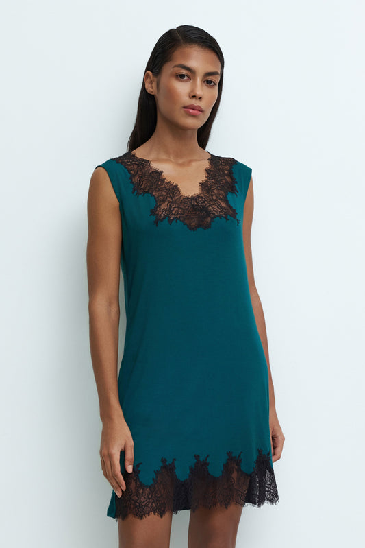Womens bamboo chemise 03320