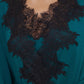 Womens bamboo 3/4 sleeve Robe 03322