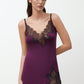 Womens bamboo chemise spaghetti strap 03329