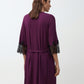 Womens bamboo 3/4 sleeve Robe 03332
