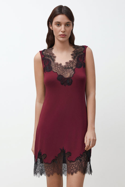 Womens bamboo chemise 03333