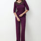 Womens bamboo pajama 3/4 sleeve 03338