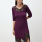 Women's bamboo Nightgown 3/4 sleeve 03339