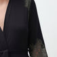 Women's bamboo 3/4 sleeve Robe 03345