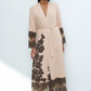 Womens bamboo Long Sleeve Robe 03348