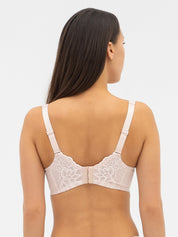 Plunge padded bralette Bra 004 011 pearl