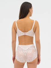 Plunge padded bralette Bra 004 011 pearl