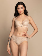 Full coverage half-padded Bra 005 359 peony
