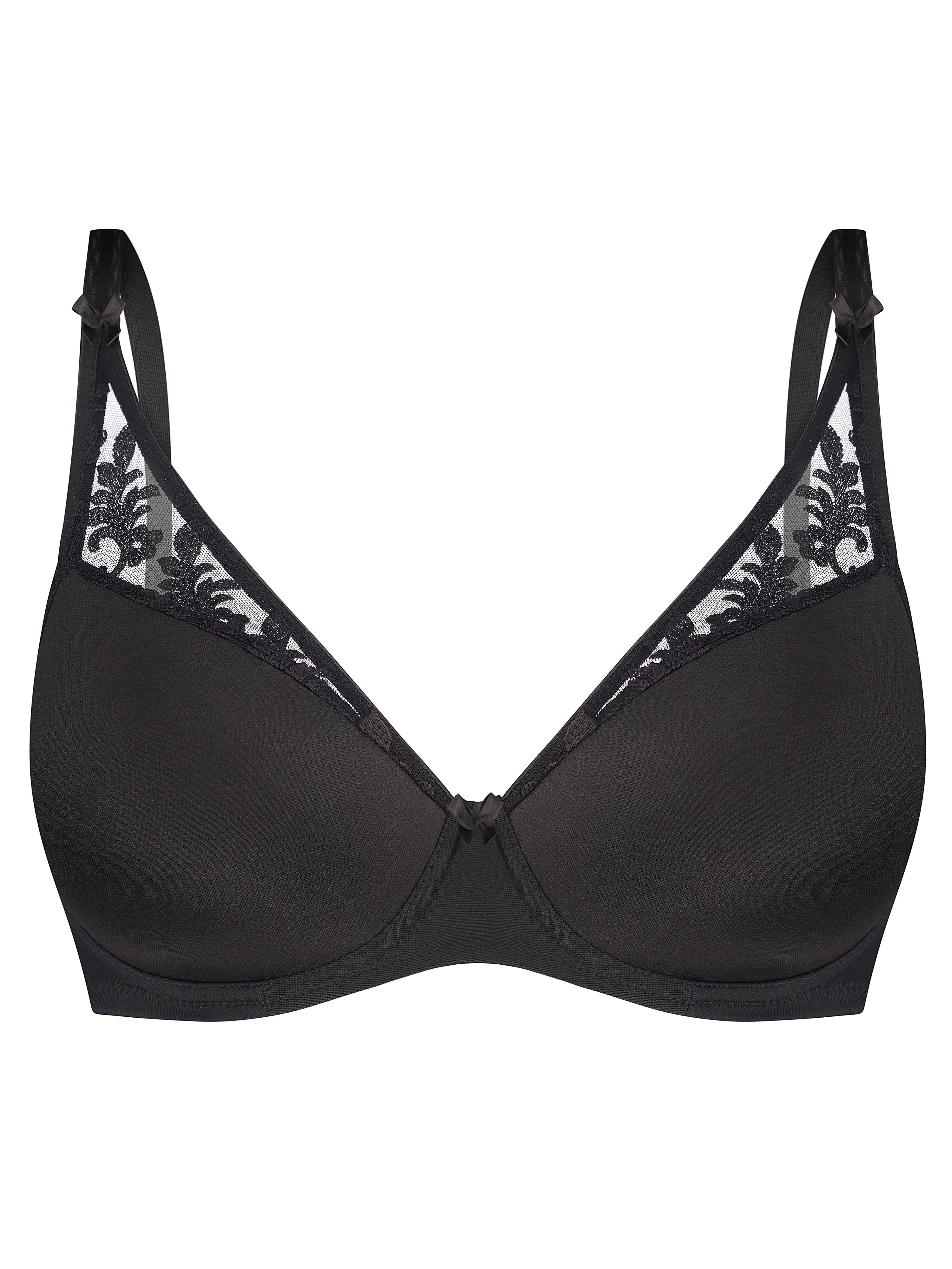 Full coverage moulded spacer Bra 006 019 black